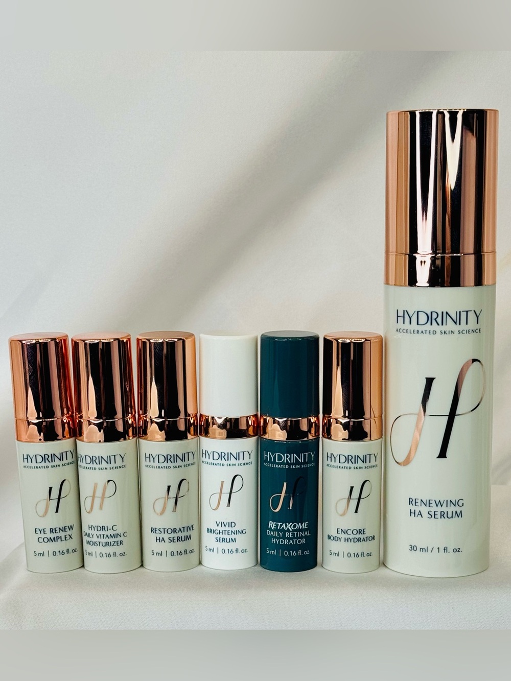 ✨ Hydrinity Skincare Discovery Collection + Renewing HA Serum | $260 Val ✨